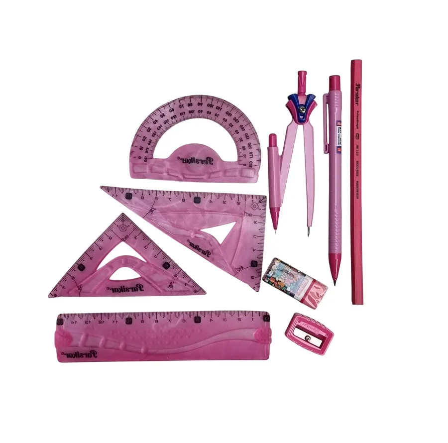 ست پرگار پارسیکار کد JM-930 مجموعه 9 عددی