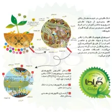 هیومیک اسید گرانول درخت و باغچه گیلدا مدل GHAG1 وزن 1 کیلوگرم