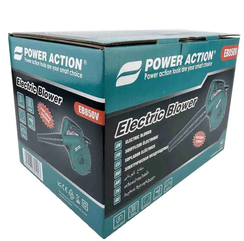 دستگاه دمنده و مکنده 850 وات پاور اکشن مدل EB850V