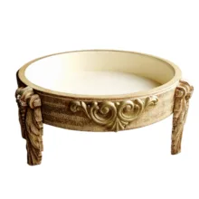 میوه خوری چوبی مدل پایه دار کد 1030
