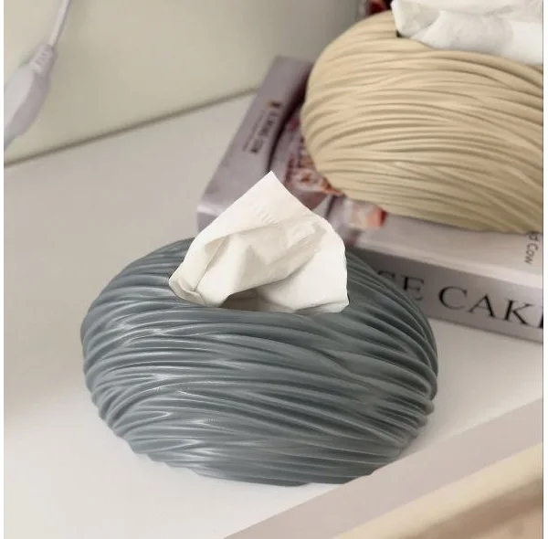 جعبه دستمال کاغذی مدل شیاردار مدرن مینیمال