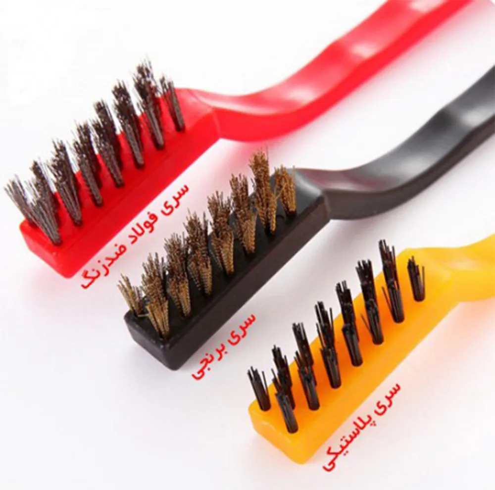 فرچه آنتی استاتیک لوچان مدل 9011 مجموعه 3 عددی