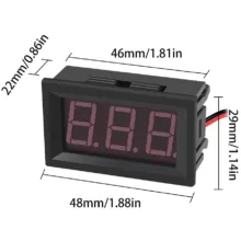 ولت متر مدل DVM-568