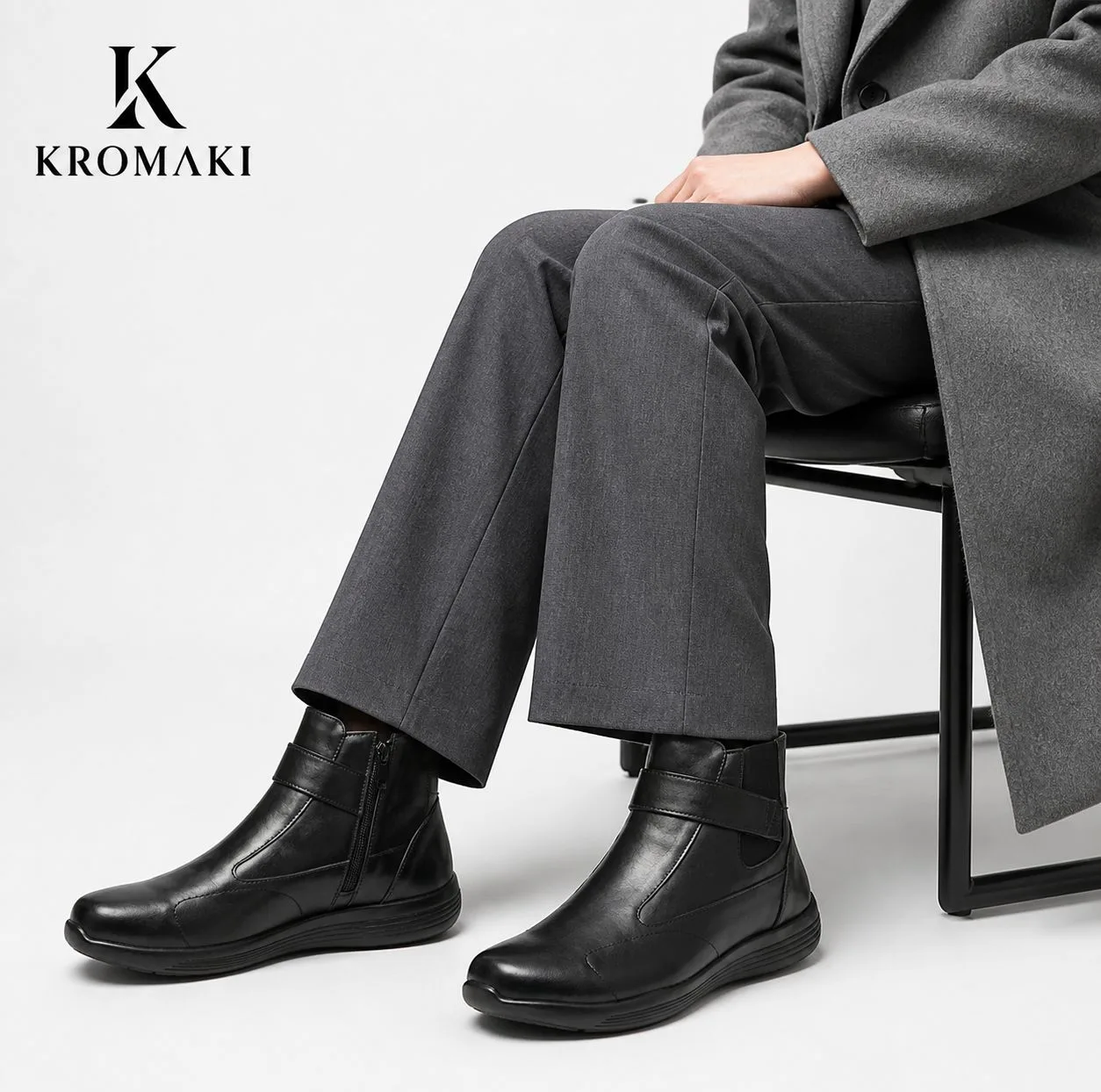نیم بوت زنانه کروماکی مدل KM237