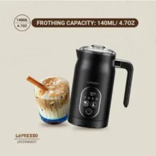 کف ساز شیر لپرسو مدل LEPRESSO-LP027