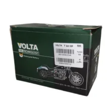 باتری موتورسیکلت 12 ولت 7 پهن ولتا مدل 12v7ahht