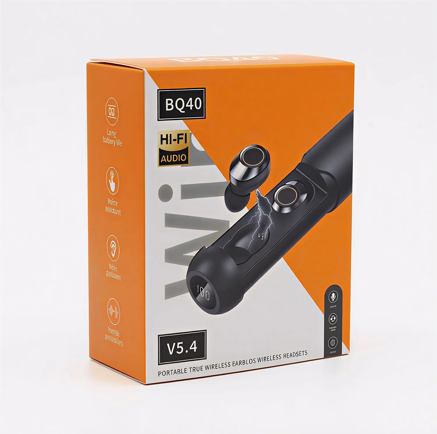 هدفون بلوتوثی مدل BQ40 AUDIO