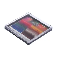 مژه مصنوعی رد چری مدل Rainbow D 0.10