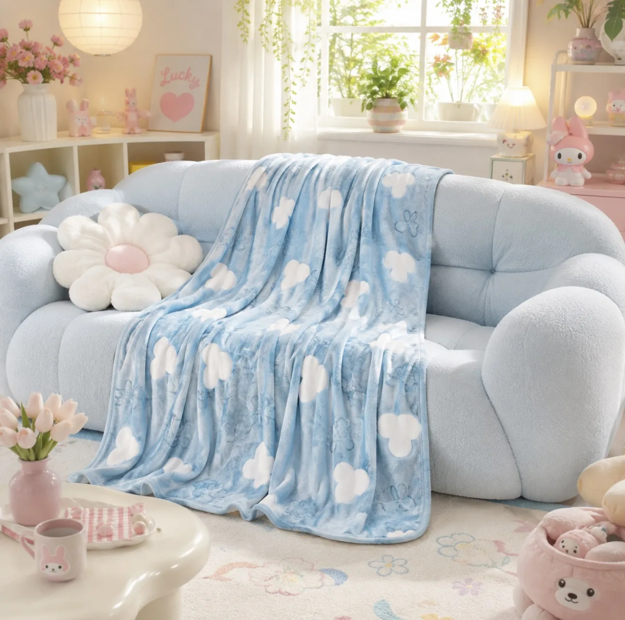 پتو مسافرتی 1 نفره مدل شب نما طرح میکی موس و پاپیون سایز 160×200 سانتیمتر