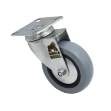 چرخ گردان کفی دار مدل گوریلا کد YP-LASTIC-KAFI-100MM