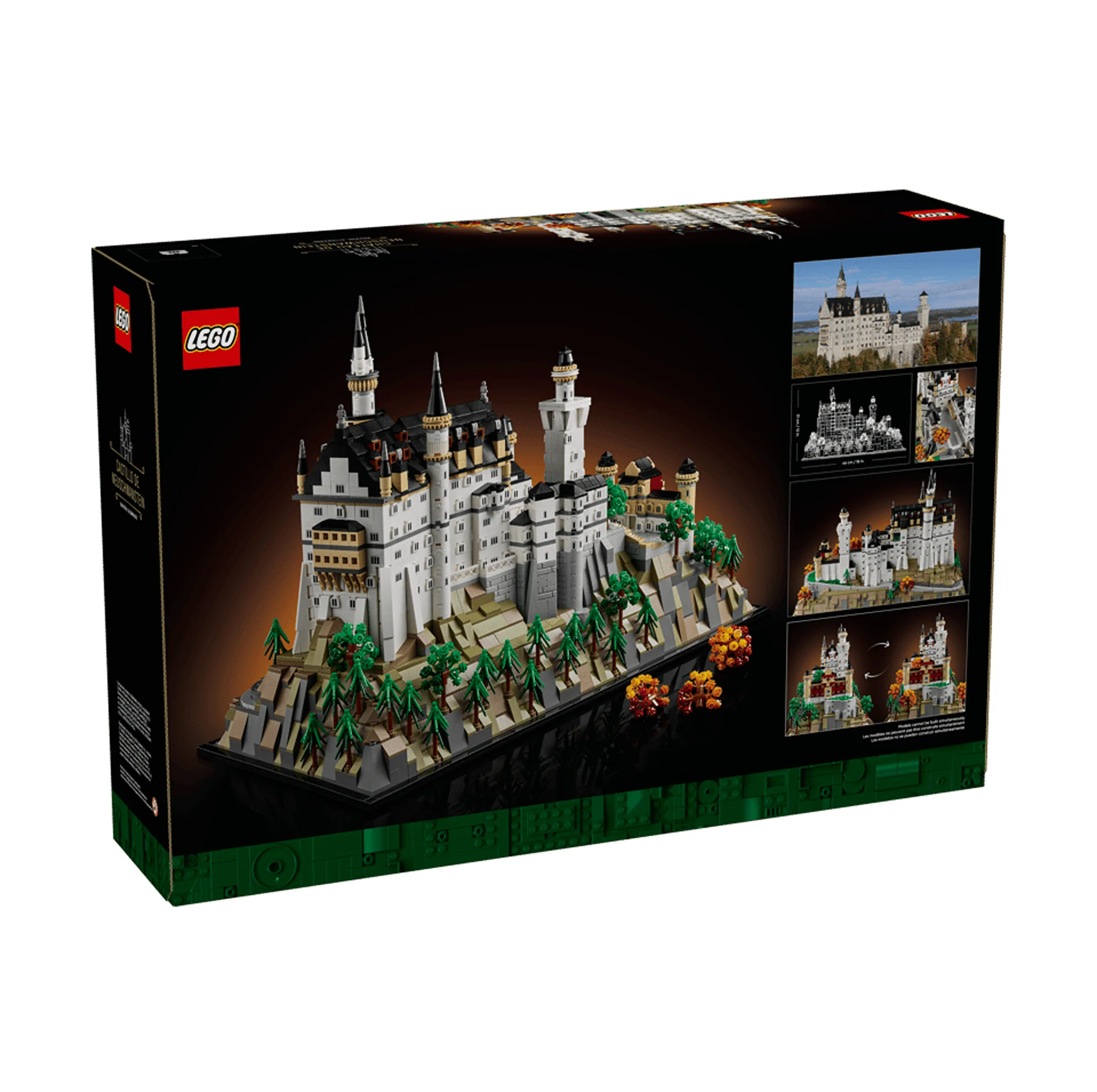 لگو 3455 تکه سری Architecture مدل Neuschwanstein Castle کد 21063