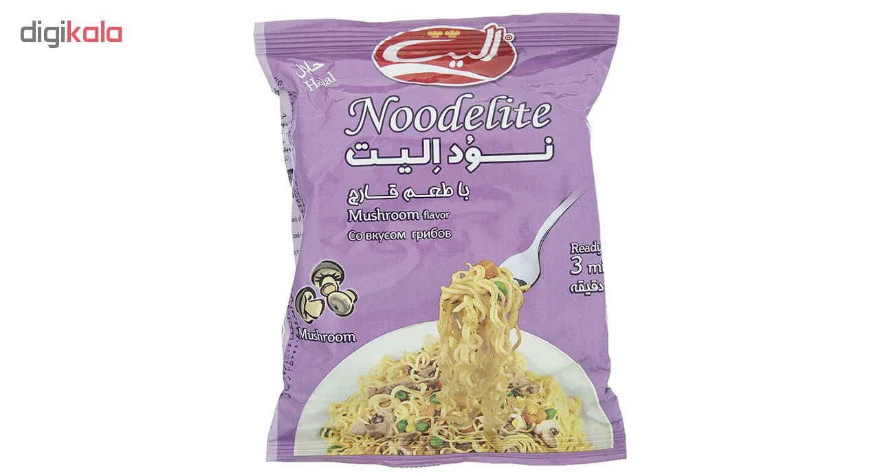 نودل با طعم قارچ الیت - 75 گرم