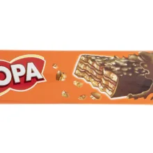 ویفر کاکائویی با کرم پرتقالی کوپا - 40 گرم