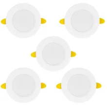 پنل ال ای دی 7 وات فالکن مدل تیان مجموعه 5 عددی