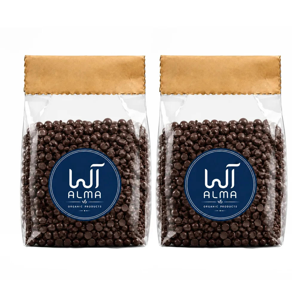شکلات لپه ای آلما - 200 گرم بسته 2 عددی