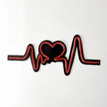چراغ نئونی مدل نبض قلب