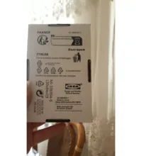 قاشق چایخوری ایکیا مدل DRAGON بسته 6 عددی