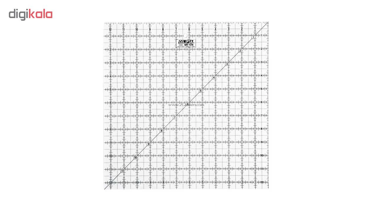 خط کش الفا کد QR-12S