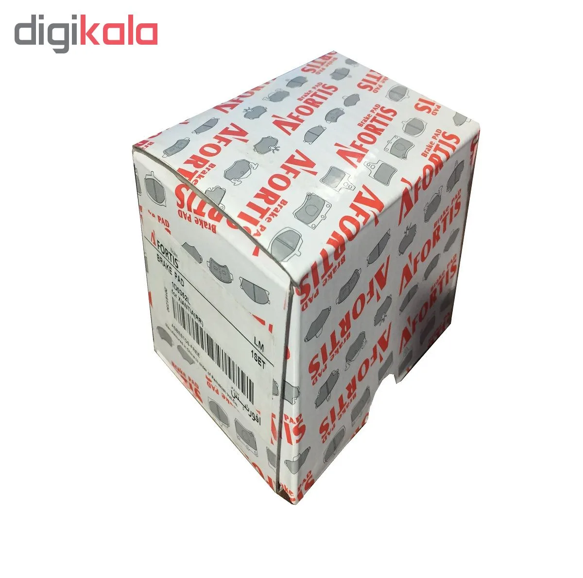 لنت ترمز عقب آفورتیس مدل 1D0352L مناسب برای زانتیا