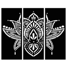 شابلون کد SP8461 مجموعه 3 عددی