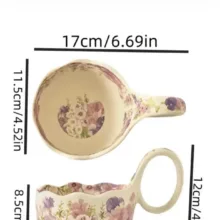 ماگ مدل لته خوری گل کد 2772