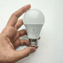 لامپ ال ای دی 5 وات پارس افق اروند مدل حبابی RGB پایه E27 بسته 4 عددی
