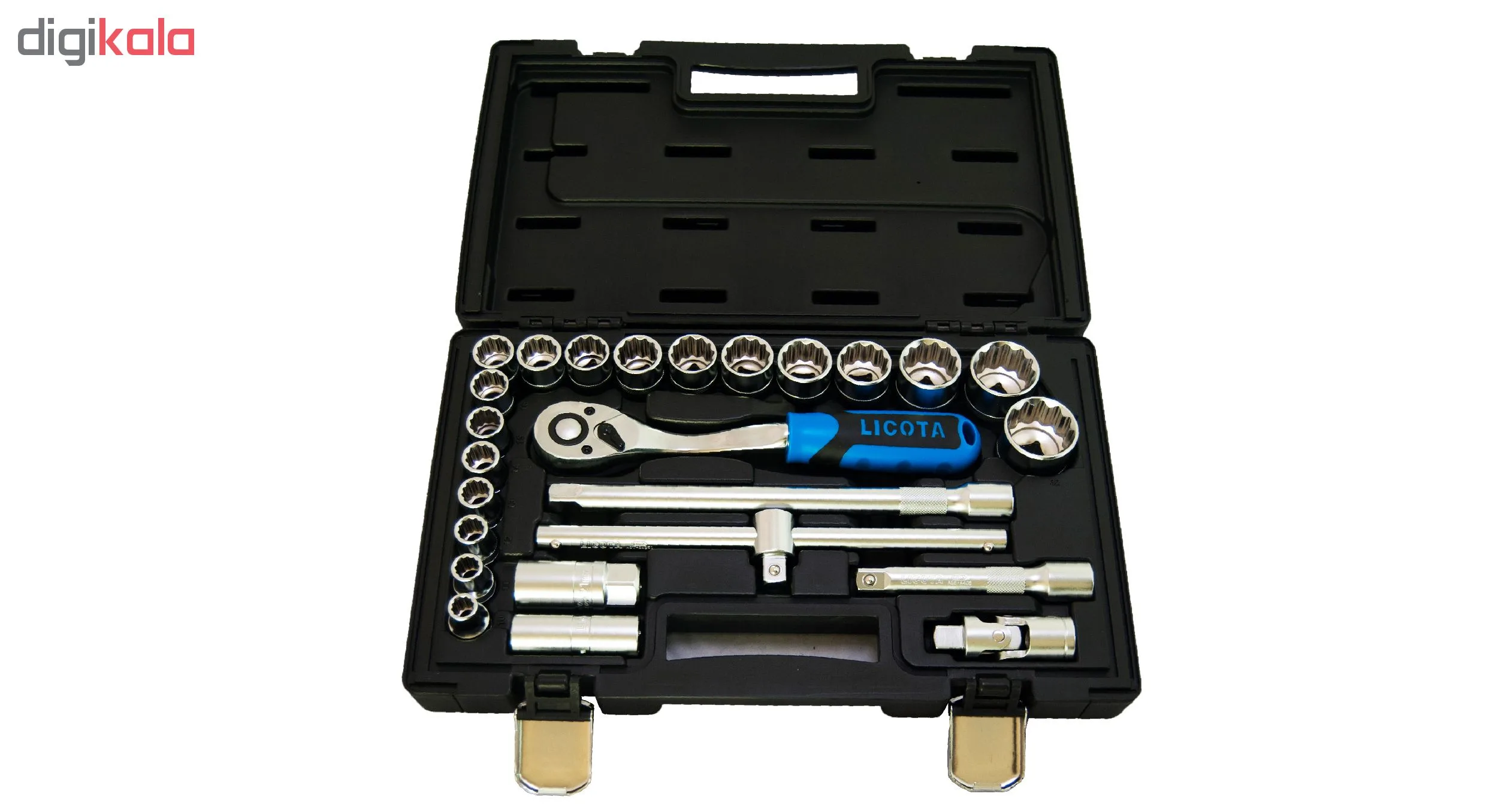 مجموعه 25 عددی آچار بکس لیکوتا مدل ALK-8001W