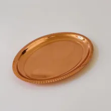 سینی مسی مدل بیضی کد ZH377.1