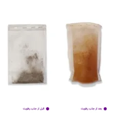 رطوبت گیر زباله ارغوان مدل ساده بسته 124 عددی