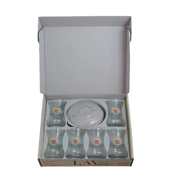ست فنجان و نعلبکی 12 پارچه لاو مدل DANTEL MAVIS1