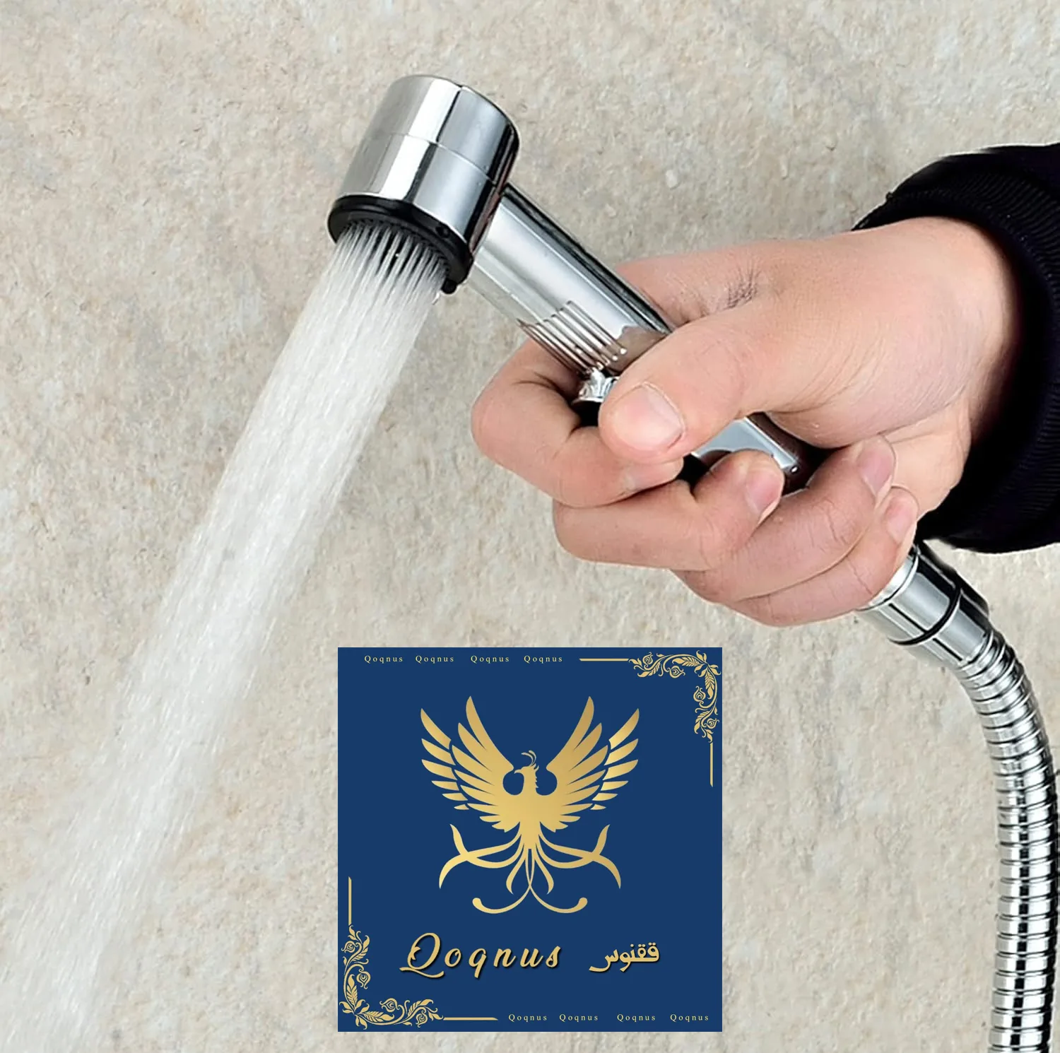 سری شلنگ توالت ققنوس مدل شات آف EX