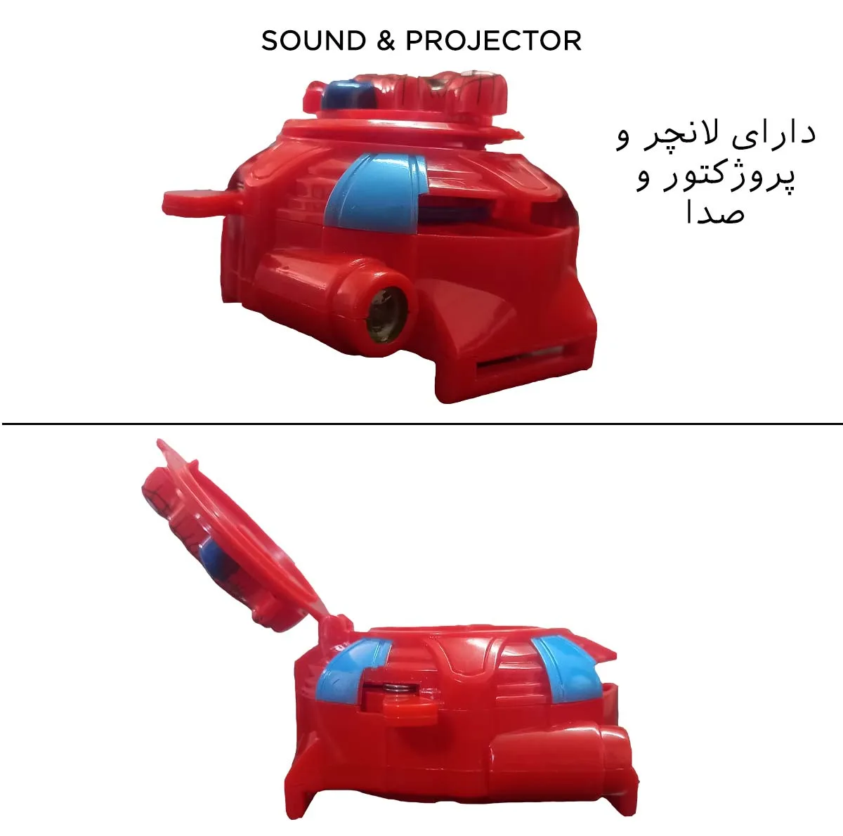 ماسک ایفای نقش مدل مرد عنکبوتی تیر پرتاپ کن کد GD-244 مجموعه 5 عددی