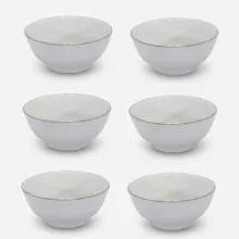 کاسه آبگوشت خوری چینی تقدیس مدل درجه 2 بسته 6 عددی