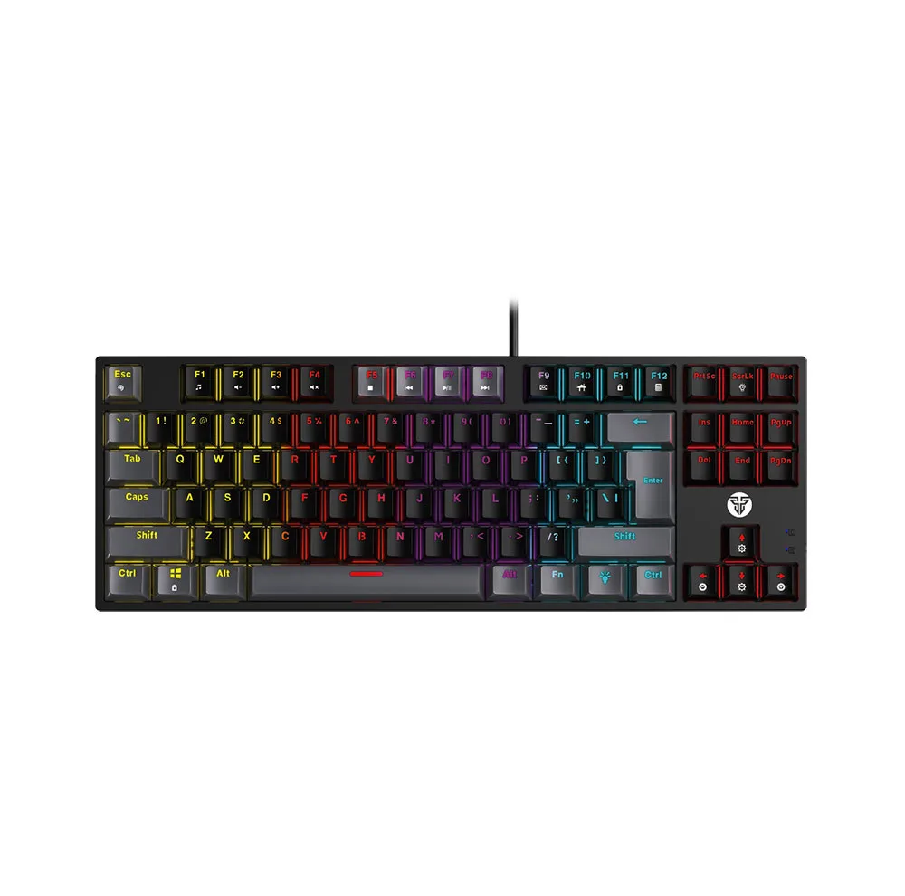 کیبورد گیمینگ فنتک مدل Atom87 MK876V2Redswitch