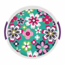 سینی دسته دار مدل بامبو کد AKB2 سایز 38×38 سانتیمتر