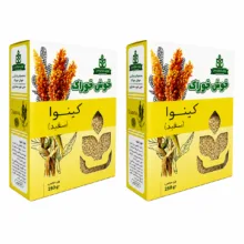 کینوا سفید خوش خوراک –  250 گرم بسته 2 عددی