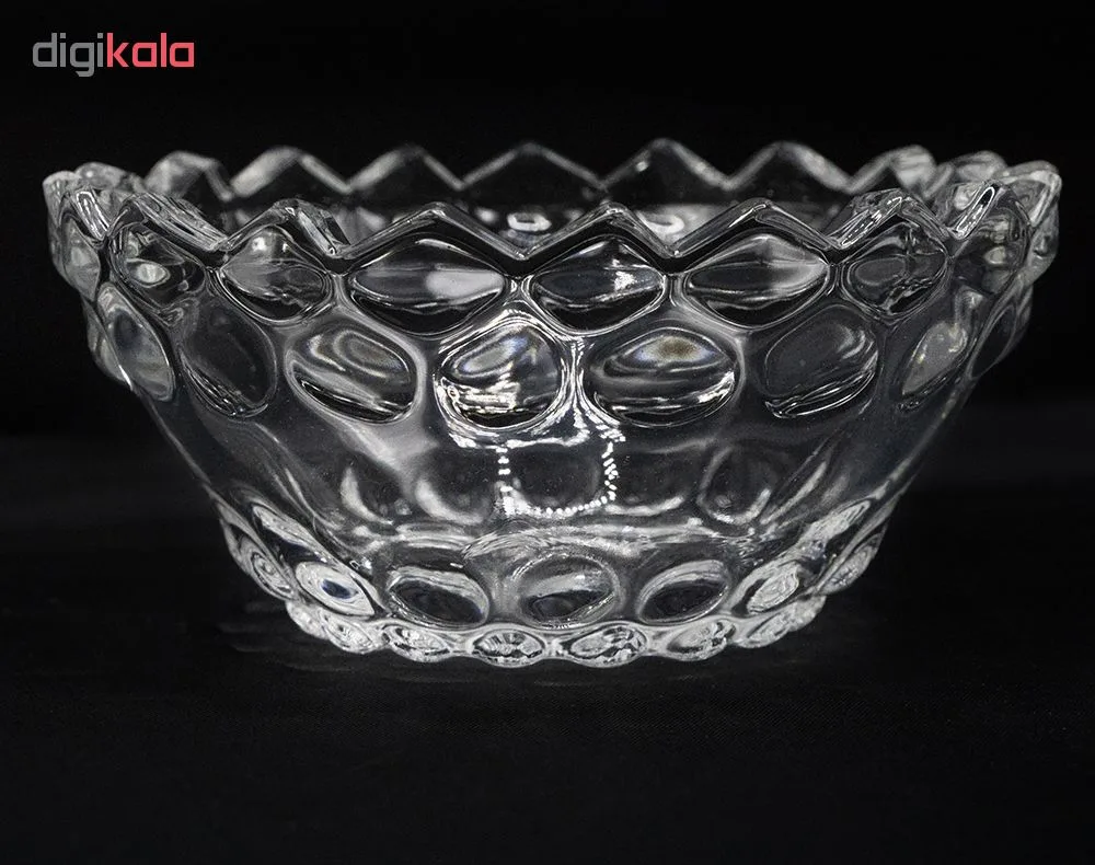 پیاله شیشه و بلور اصفهان مدل یاقوت 903 بسته 6 عددی