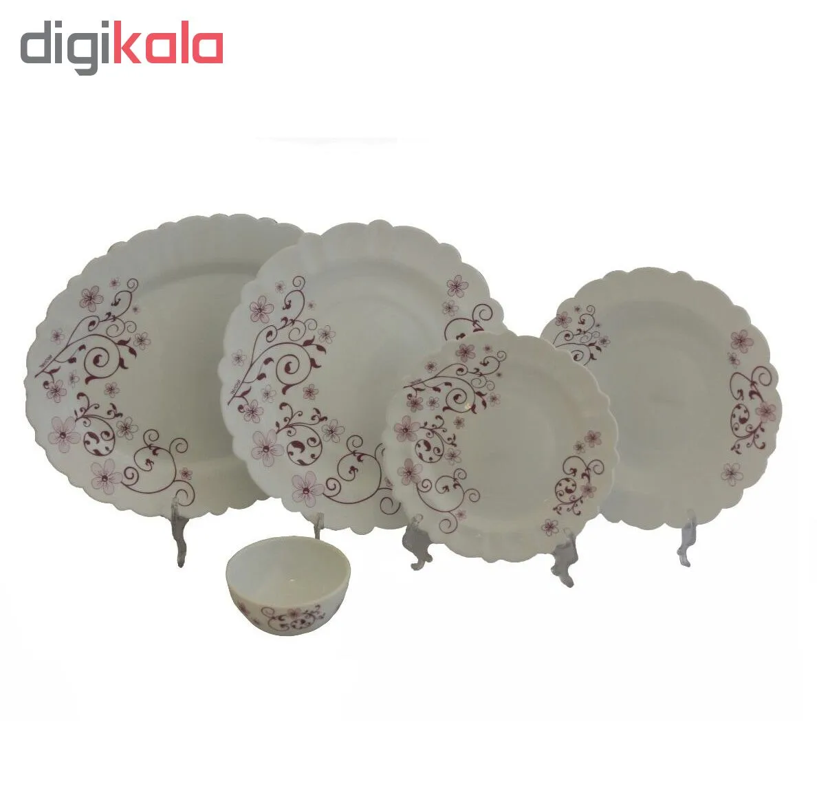 سرویس 25 پارچه غذاخوری آیروپال طرح روشان