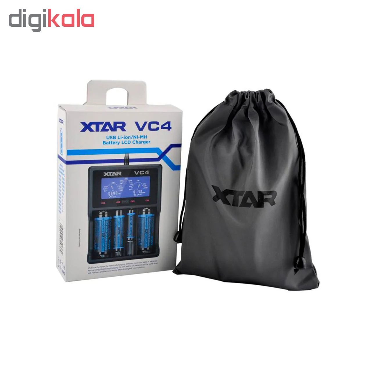 شارژر باتری اکستار مدل VC4