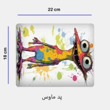 ست ماگ به همراه زیر لیوانی و پد ماوس مدل استیکر کد 124