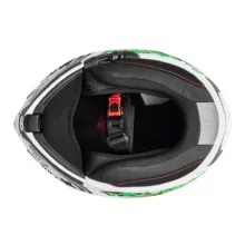کلاه کاسکت فک متحرک فلش مدل 935sv neon-yellowgreen-white