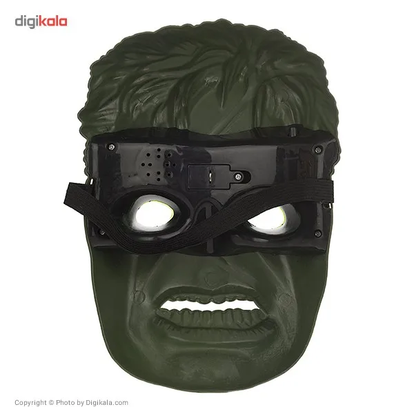 ماسک چراغ دار مدل Hulk