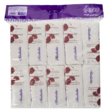 دستمال کاغذی 100 برگ مرحبا مدل White بسته 10 عددی