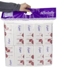 دستمال کاغذی 100 برگ مرحبا مدل White بسته 10 عددی