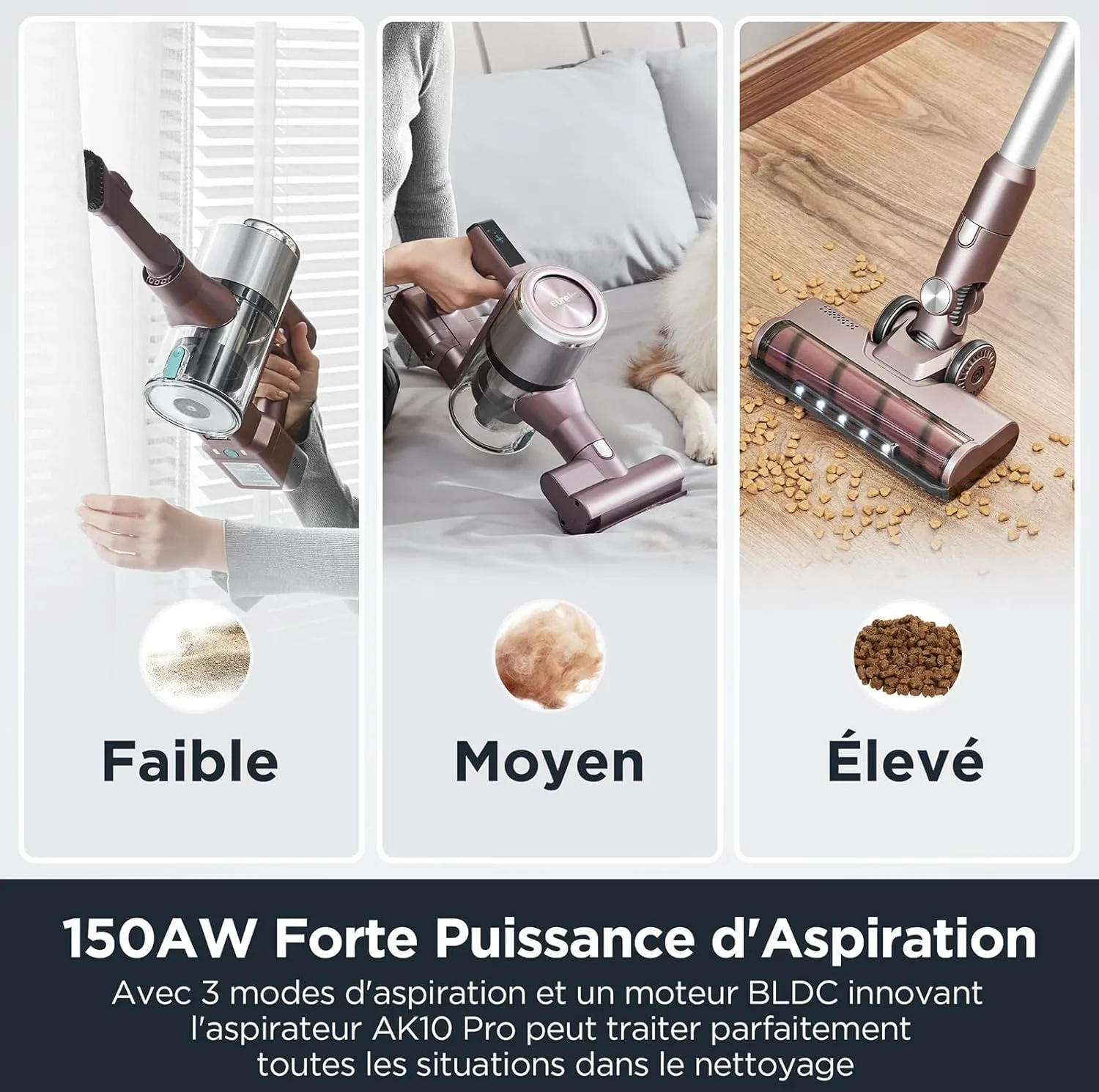 جارو شارژی یورکا مدل AK10 Pro