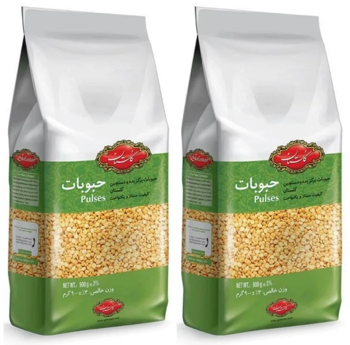 لپه گلستان - 900 گرم بسته 2 عددی