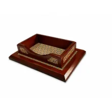 ست ۱۲ تکه لوازم اداری رومیزی مدل لیزری طرح حاتم n200