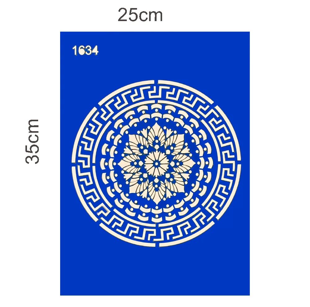 شابلون طرح ماندلا کد TS1634BB