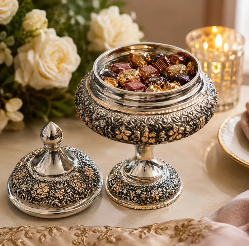 قندان مسی مدل ZH463