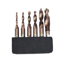 قلاویز سر مته ریزو مدل YP-DRIL-TAPBITS SET مجموعه 6 عددی